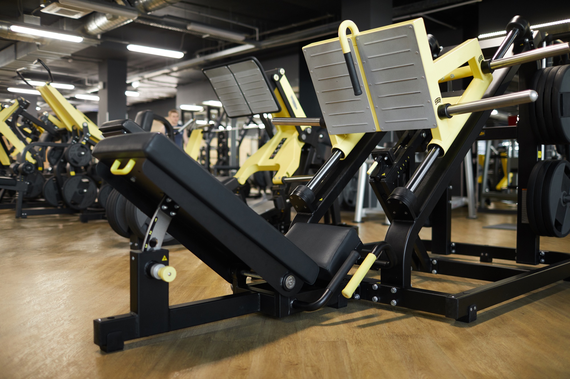 Exercise Machines in Gym